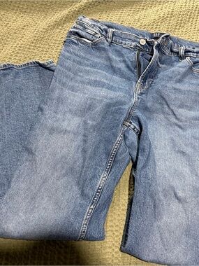 GAP Light Blue Women's Straight-Leg Jeans